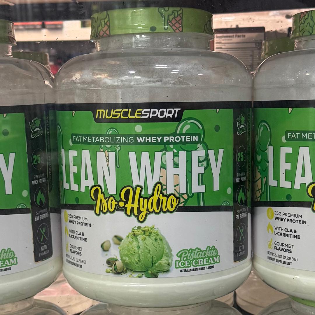 پروتئین وی ماسل اسپرت طعم پسته