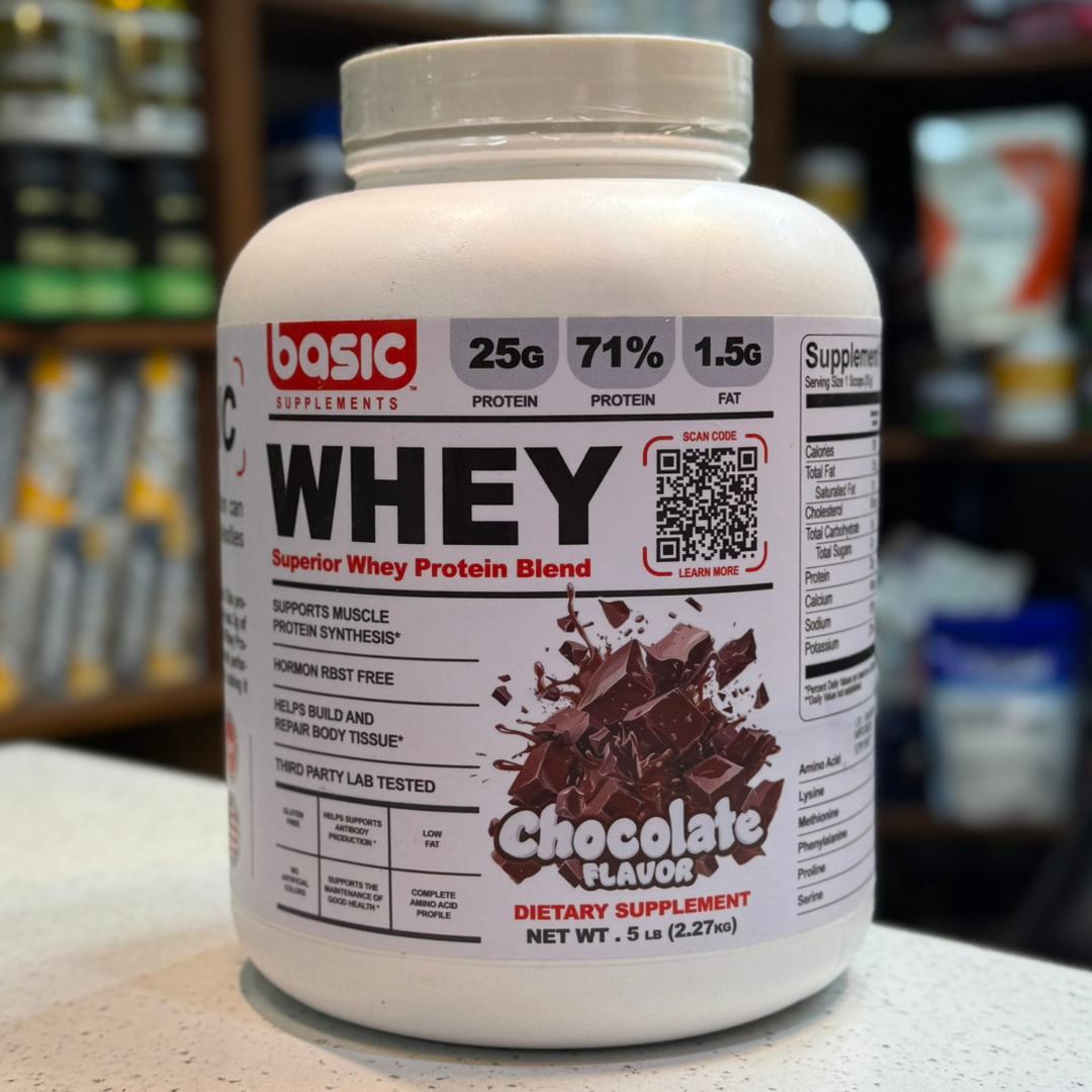 پروتئین وی بیسیک (طعم شکلات)