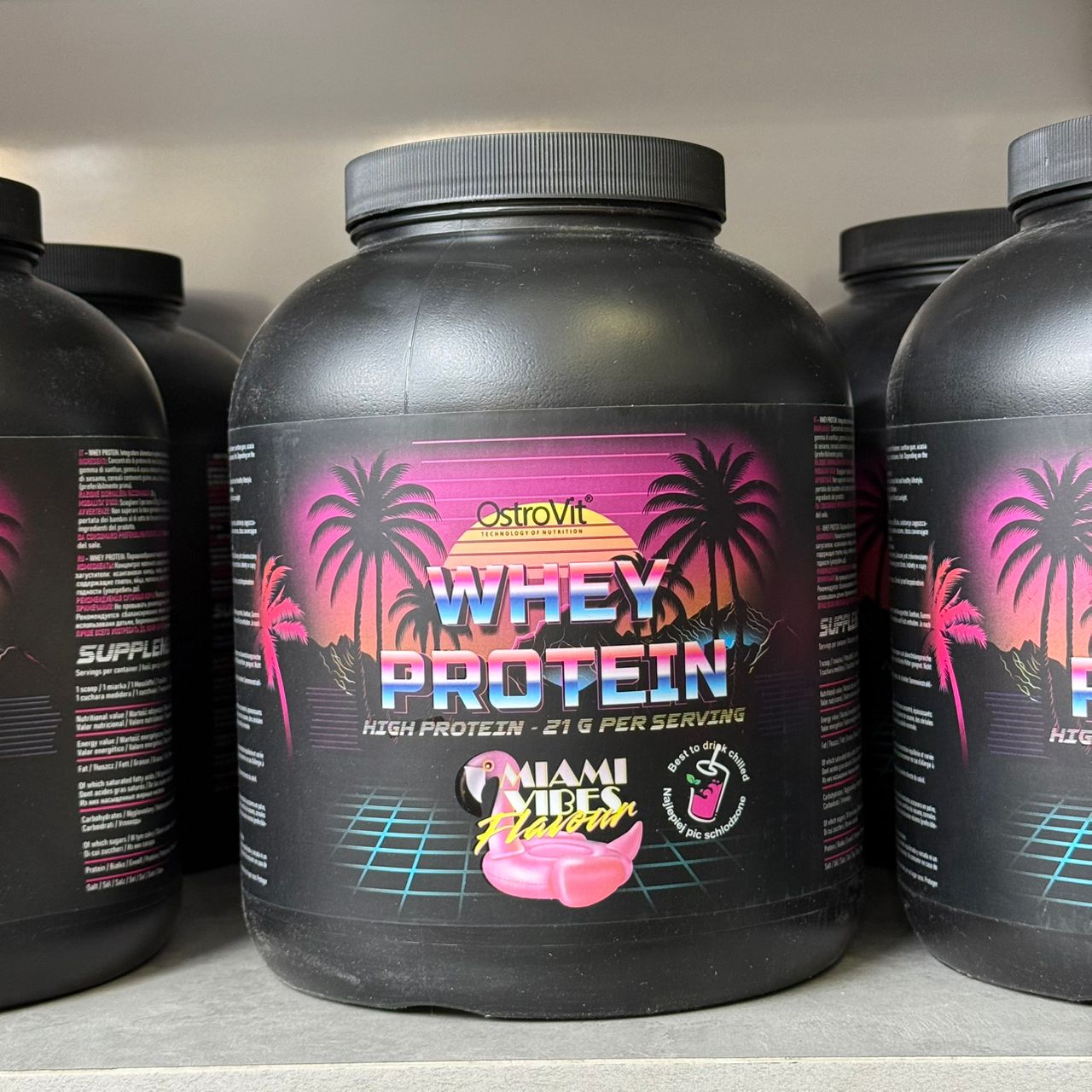 پروتئین وی استروویت طعم میامی وایب (جدید)