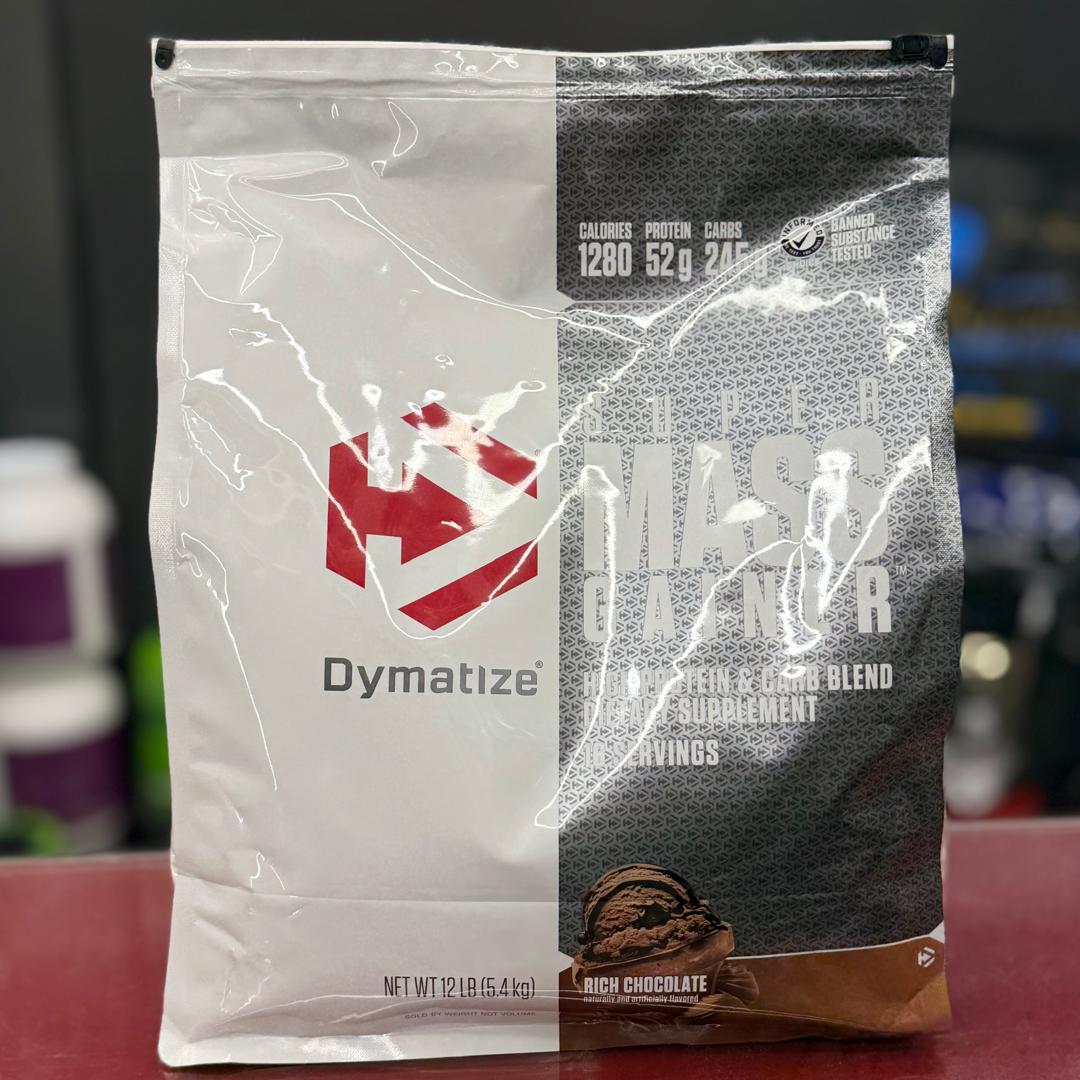 گینر سوپر مس دایماتیز ۵.۴ کیلوگرم طعم شکلاتی