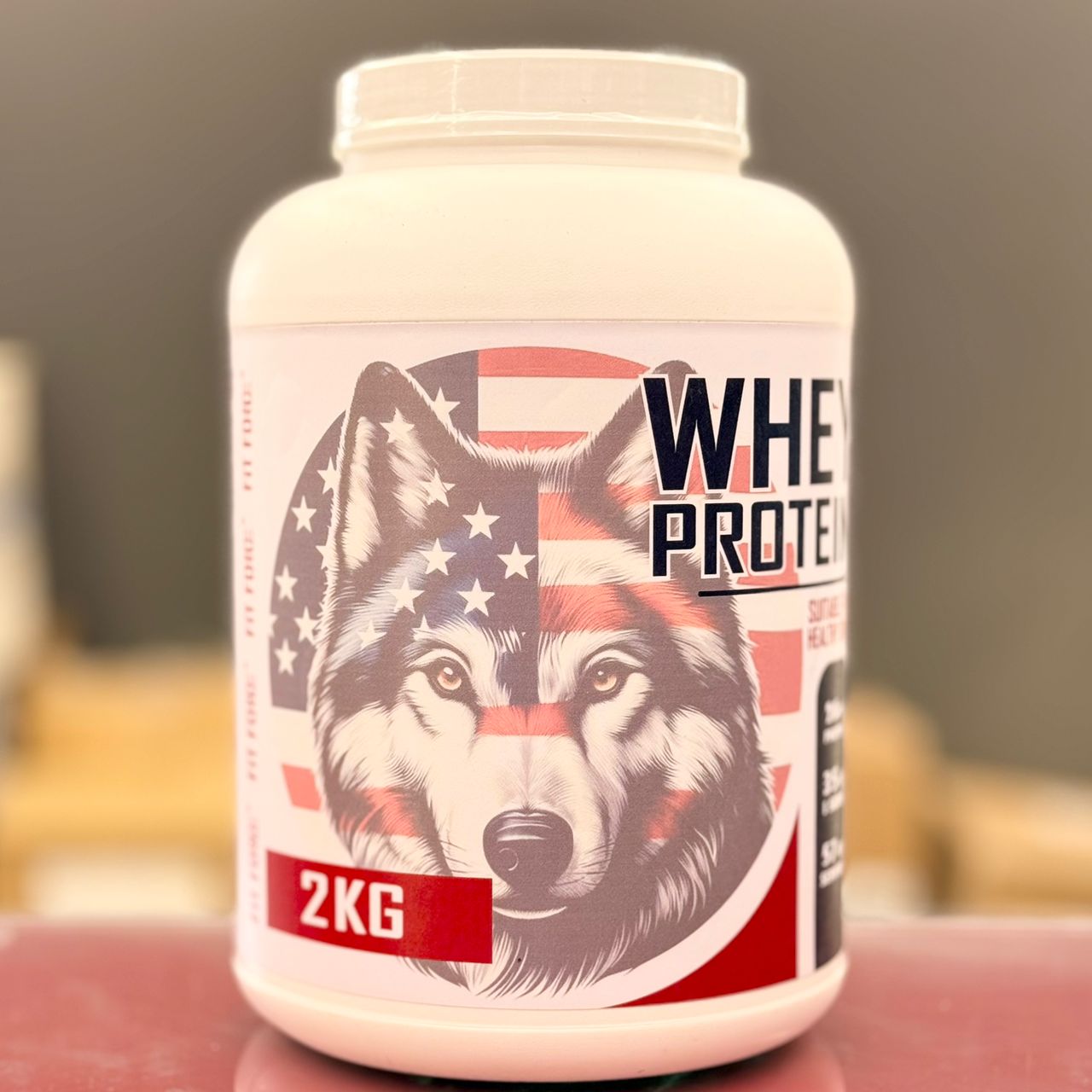 پروتئین وی ۱۰۰٪ فیت فورس طعم وانیل