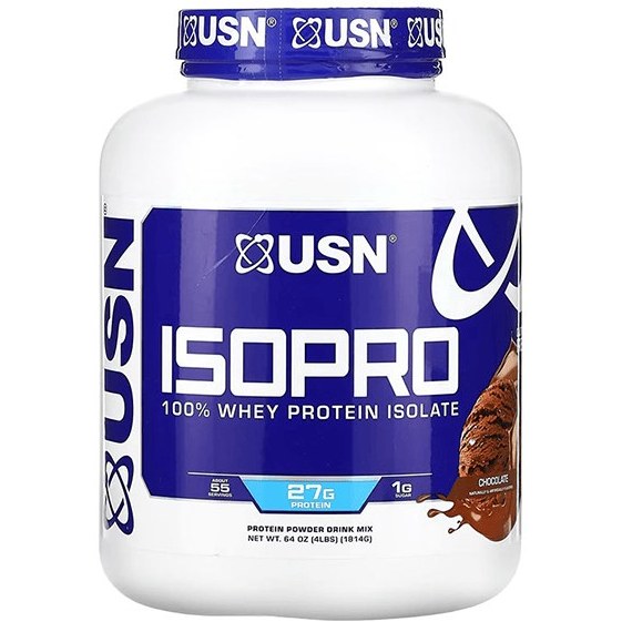 پروتئین وی ایزوله یو اس ان (اورجینال) | USN Zero Carb Isopro 100% Whey Isolate