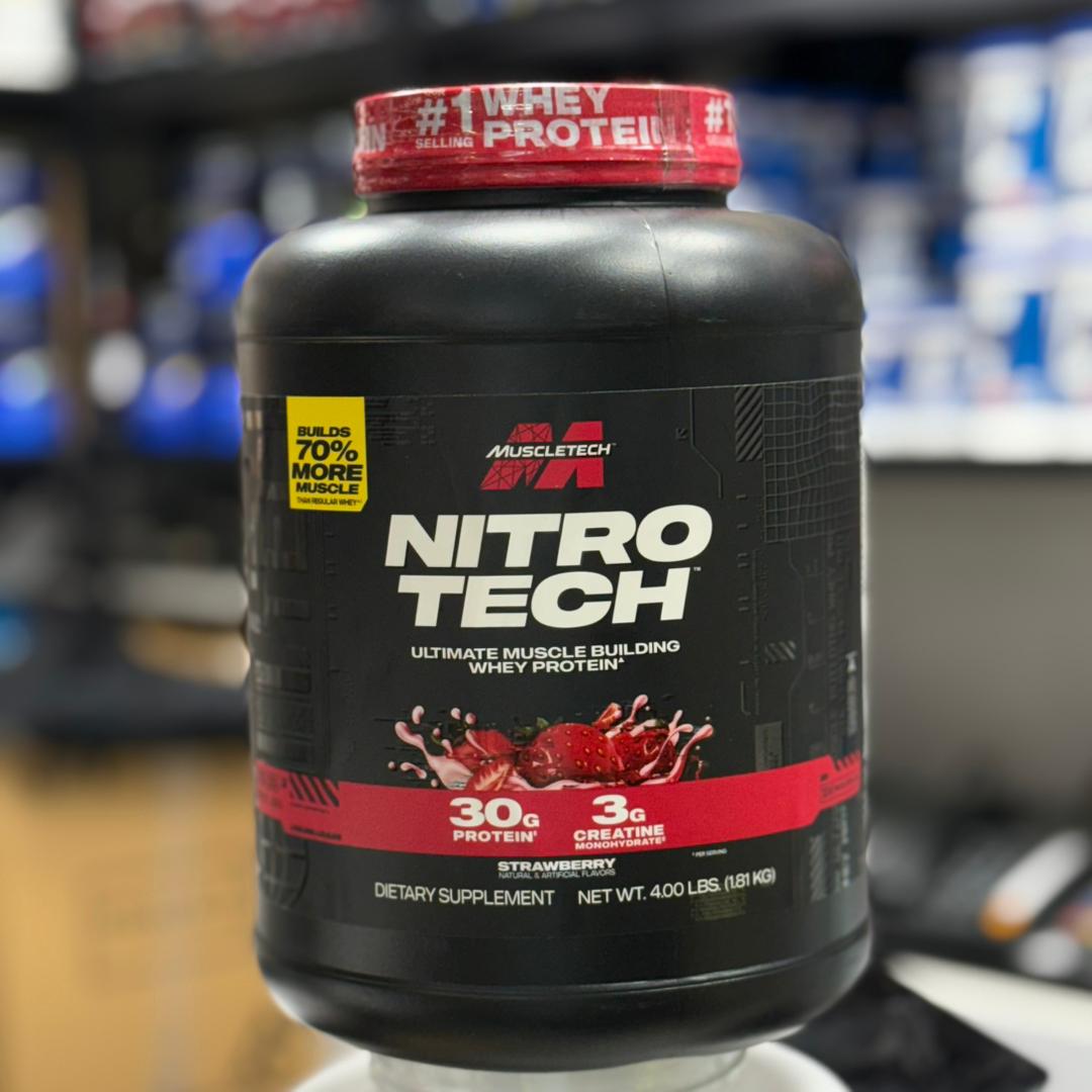 پروتئین وی نیتروتک توت فرنگی