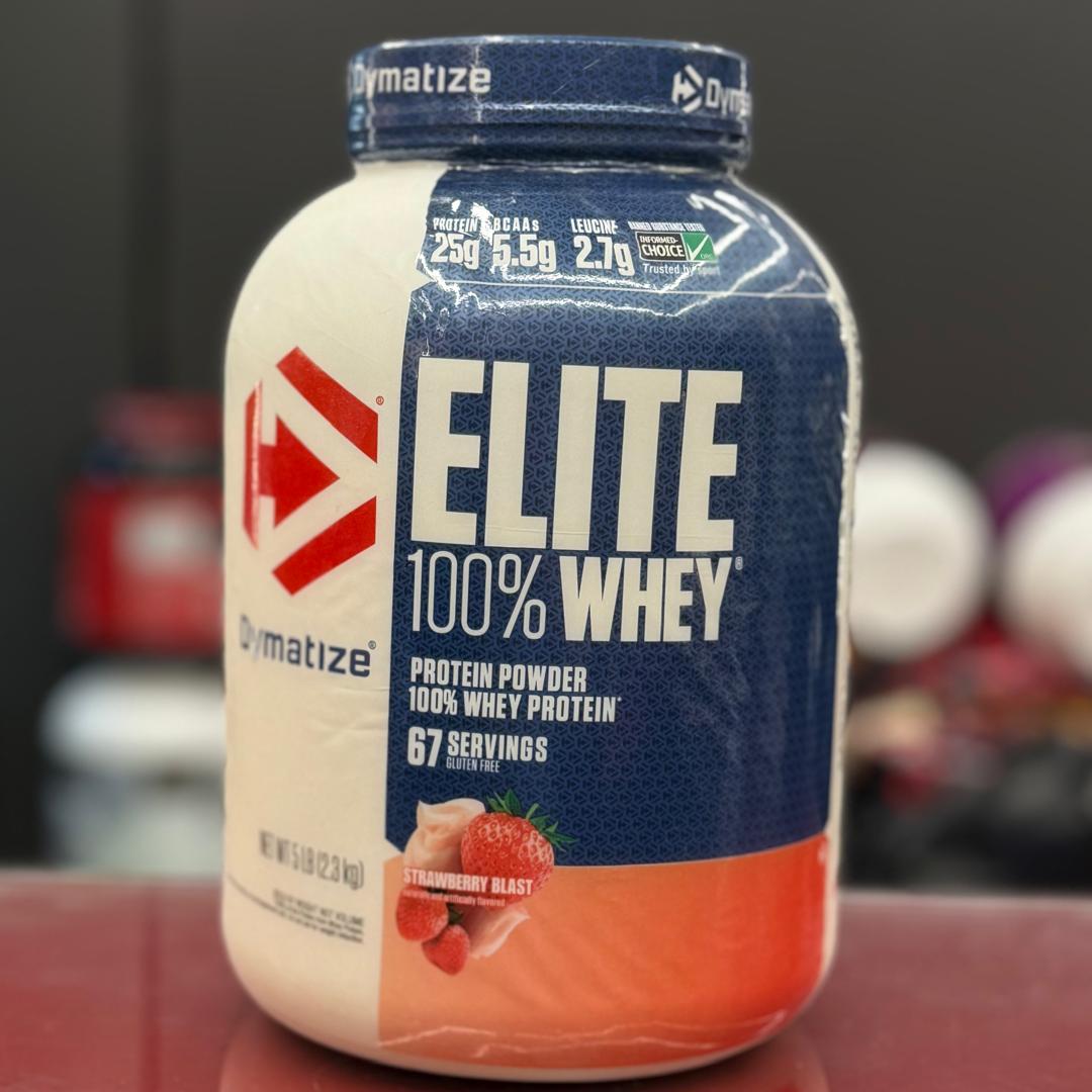 پروتئین وی دایماتیز الیت طعم توت فرنگی وزن ۲.۳ کیلوگرم