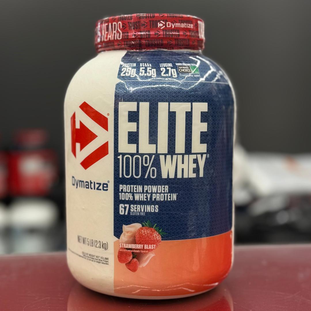 پروتئین وی دایماتیز الیت طعم توت فرنگی (طرح جدید)