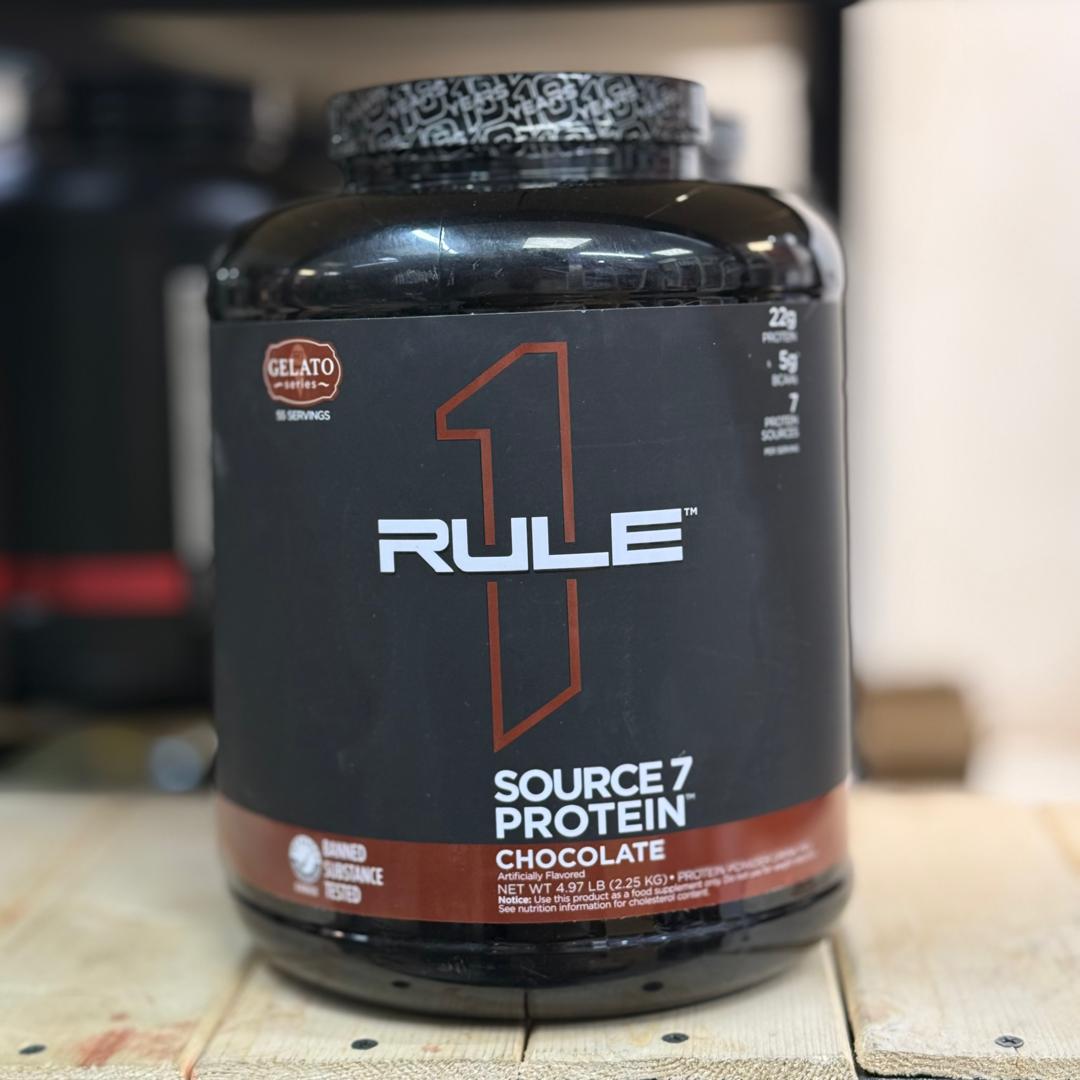 وی پروتئین رول وان صورص سون7 ترکیبی از 7 نوع پروتئین