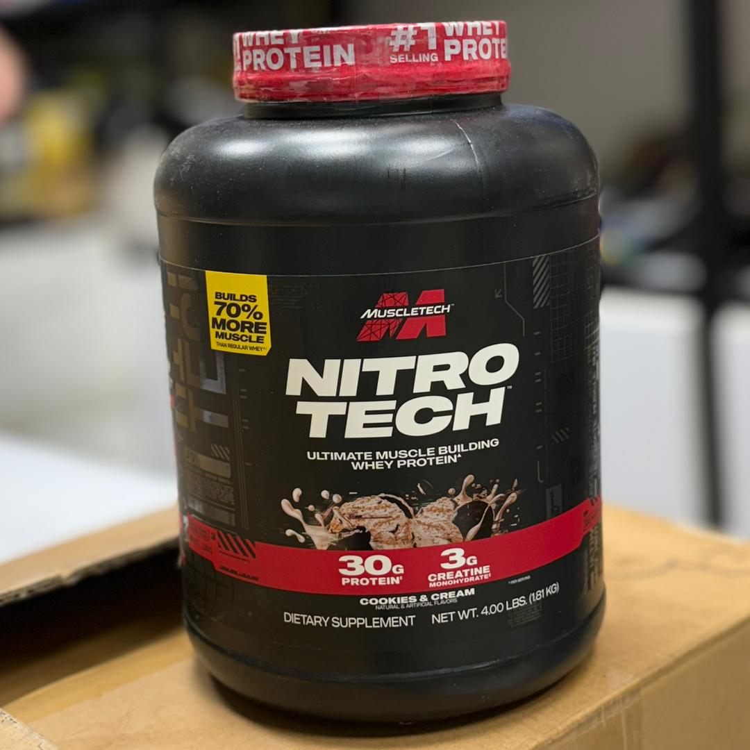 پروتئین وی نیتروتک طعم کوکی کرم