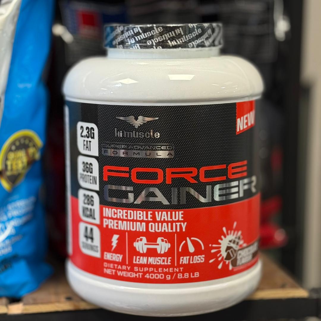 گینر فورس 4000گرم های ماسل آلمان hi muscle Force Gainer Vanilla Cream